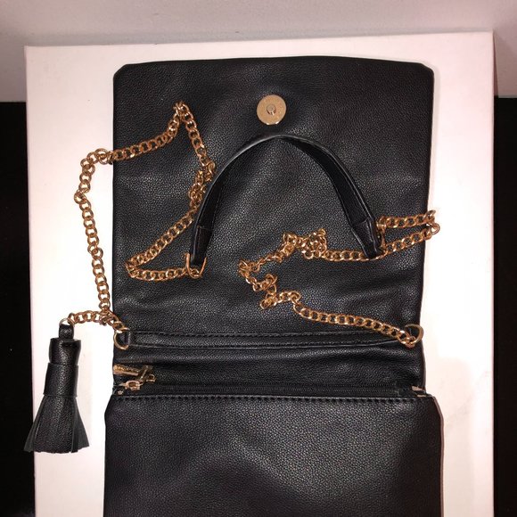 FREE WITH PURCHASE David Jones Paris Double Zip Cross Body Bag - Picture 5 of 14